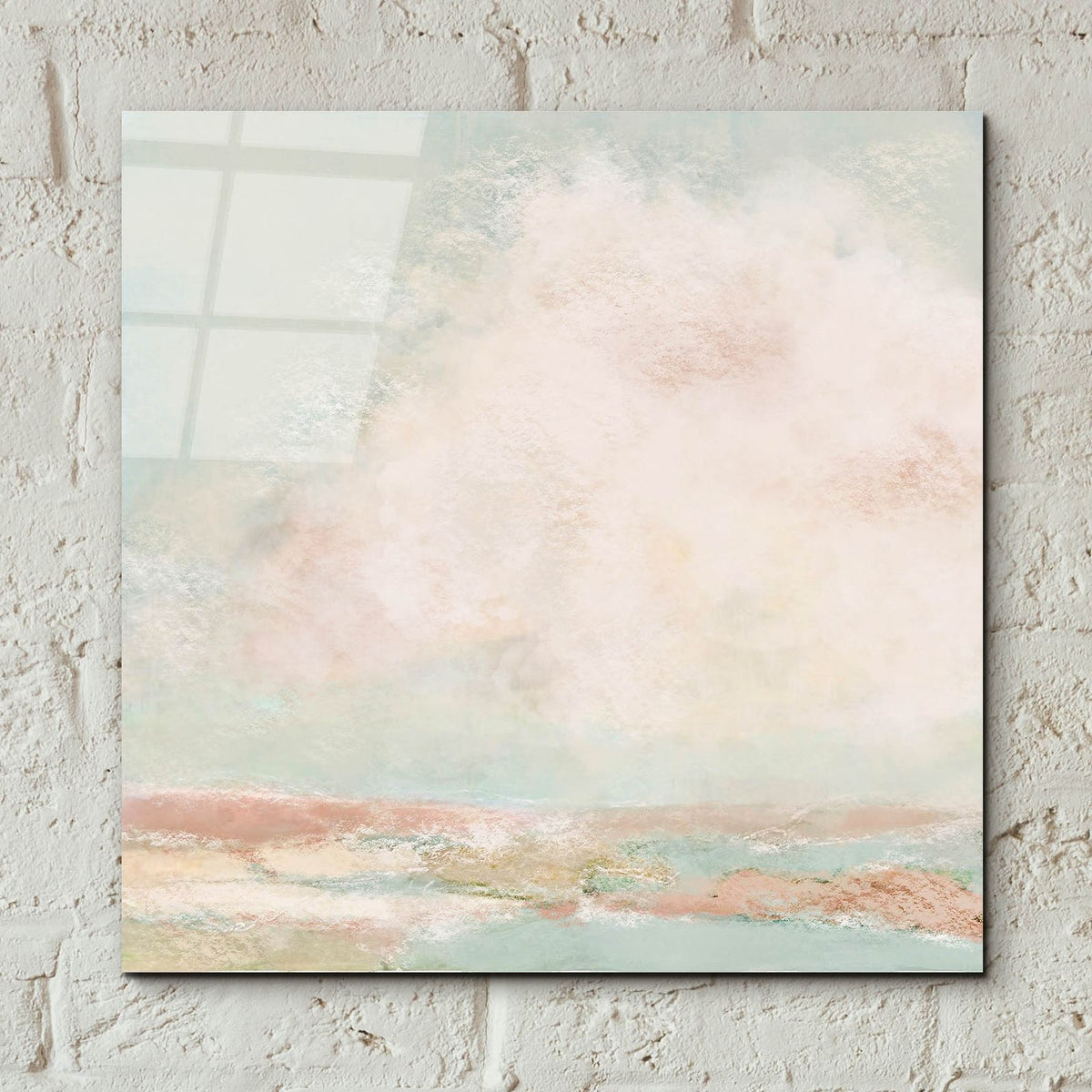 Seafoam Marsh by Ashley Bradley - 12x12 acrylic wall art in a room