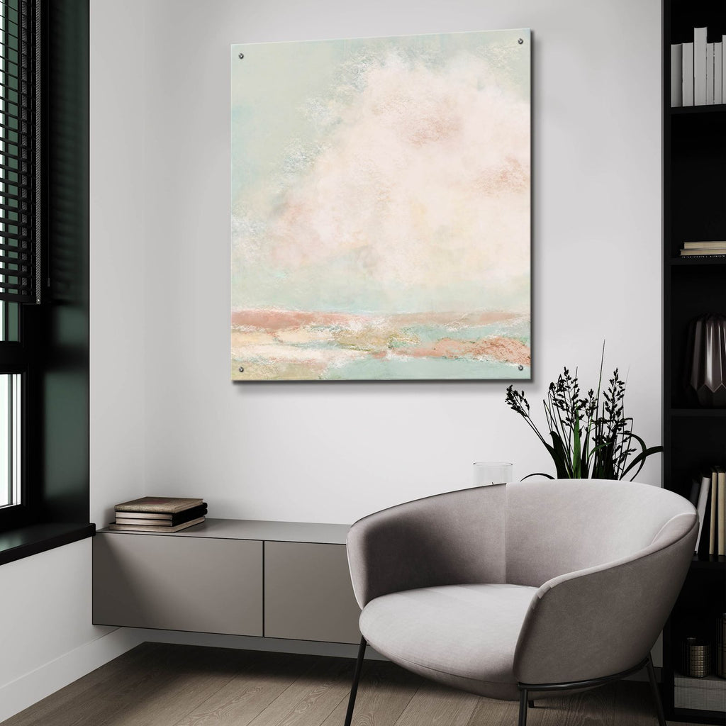 Seafoam Marsh by Ashley Bradley - 36x36 acrylic wall art in a room