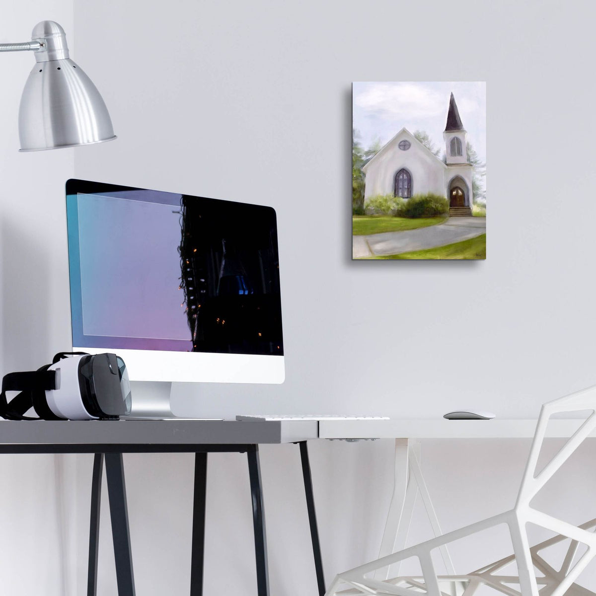Sunday by Ashley Bradley - 12x16 acrylic wall art in a room
