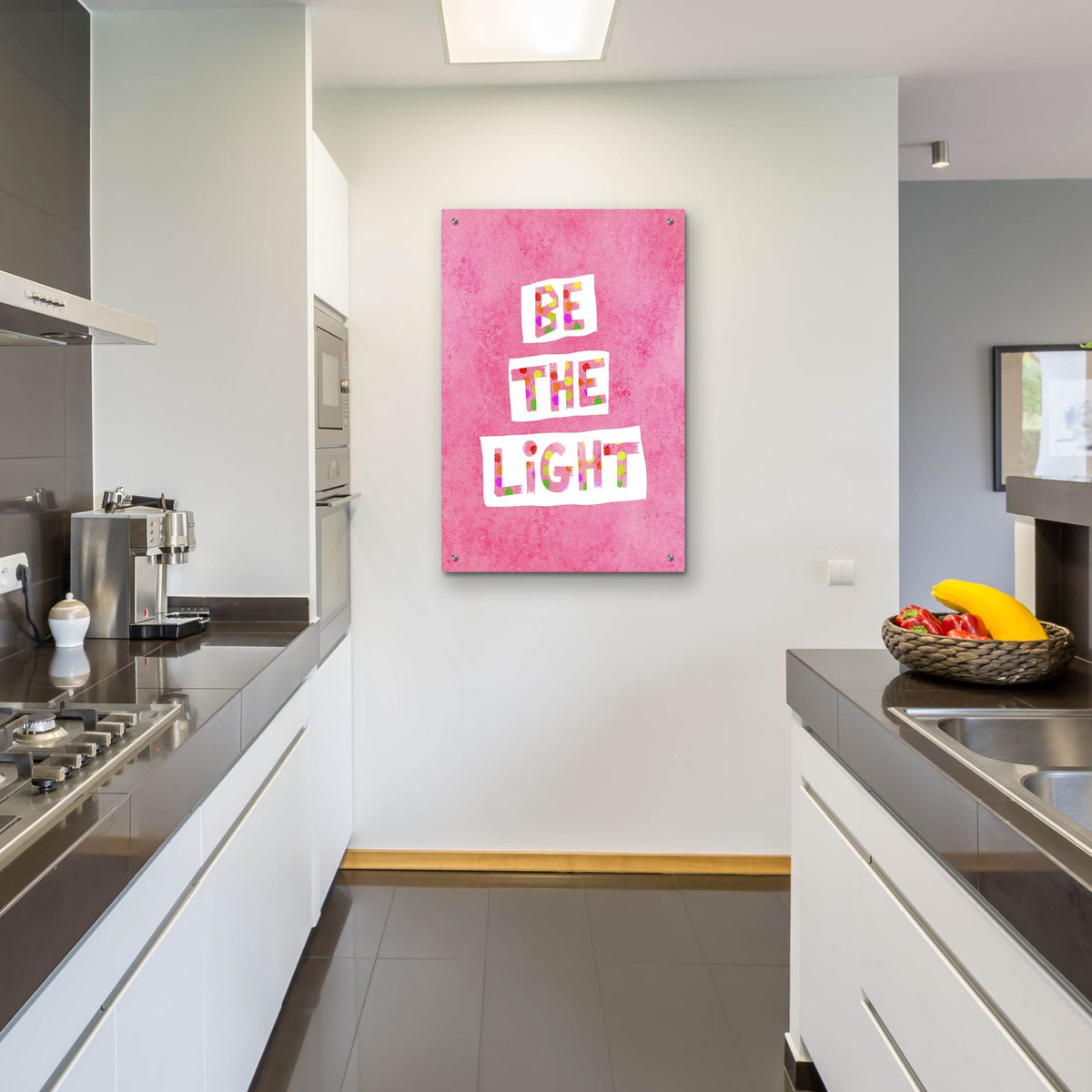 Be The Light by Club Daydream - 24x36 acrylic wall art in a room