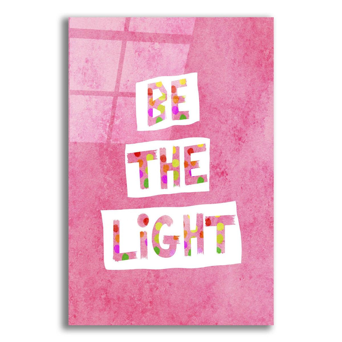 Be The Light by Club Daydream acrylic glass wall art