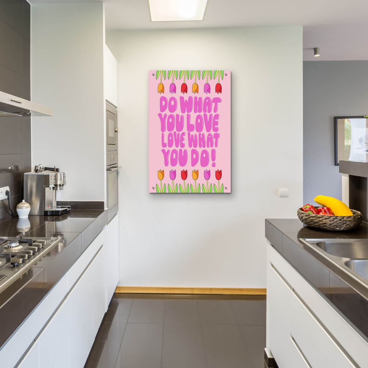 Do What You Love by Club Daydream - 24x36 acrylic wall art in a room