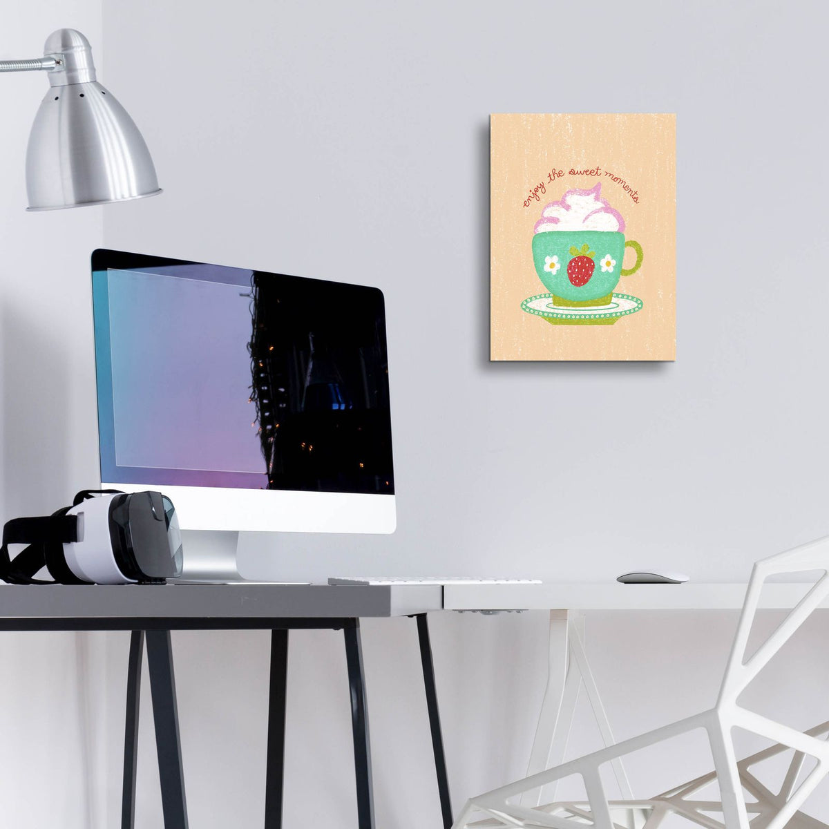 Enjoy The Sweet Moments by Club Daydream - 12x16 acrylic wall art in a room