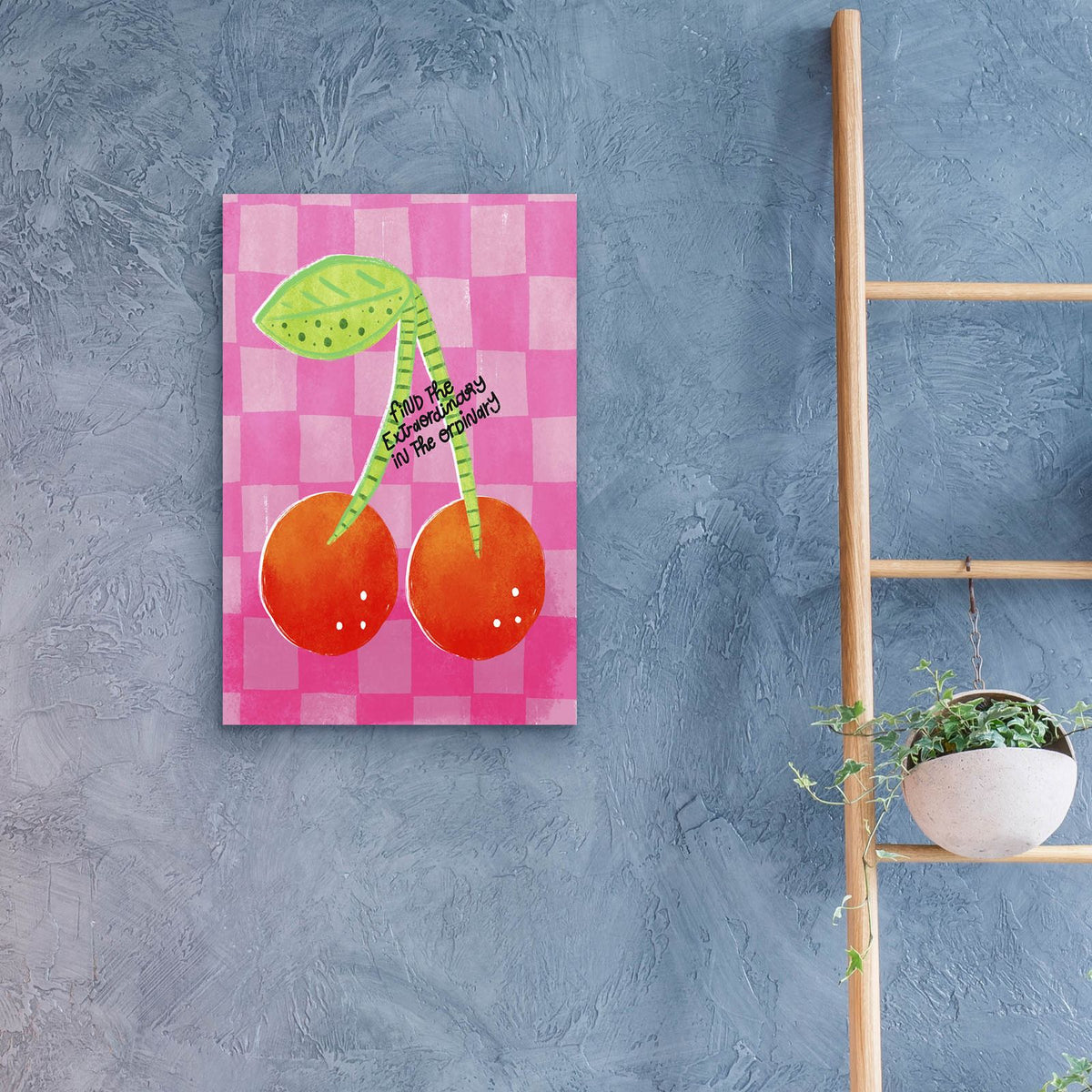 Find The Ordinary by Club Daydream - 16x24 acrylic wall art in a room