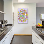 Focus On What Matters by Club Daydream - 24x36 acrylic wall art in a room