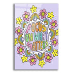 Focus On What Matters by Club Daydream acrylic glass wall art