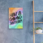 Have A Good Daydream Colorful by Club Daydream - 16x24 acrylic wall art in a room