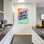 Have A Good Daydream Colorful by Club Daydream - 24x36 acrylic wall art in a room