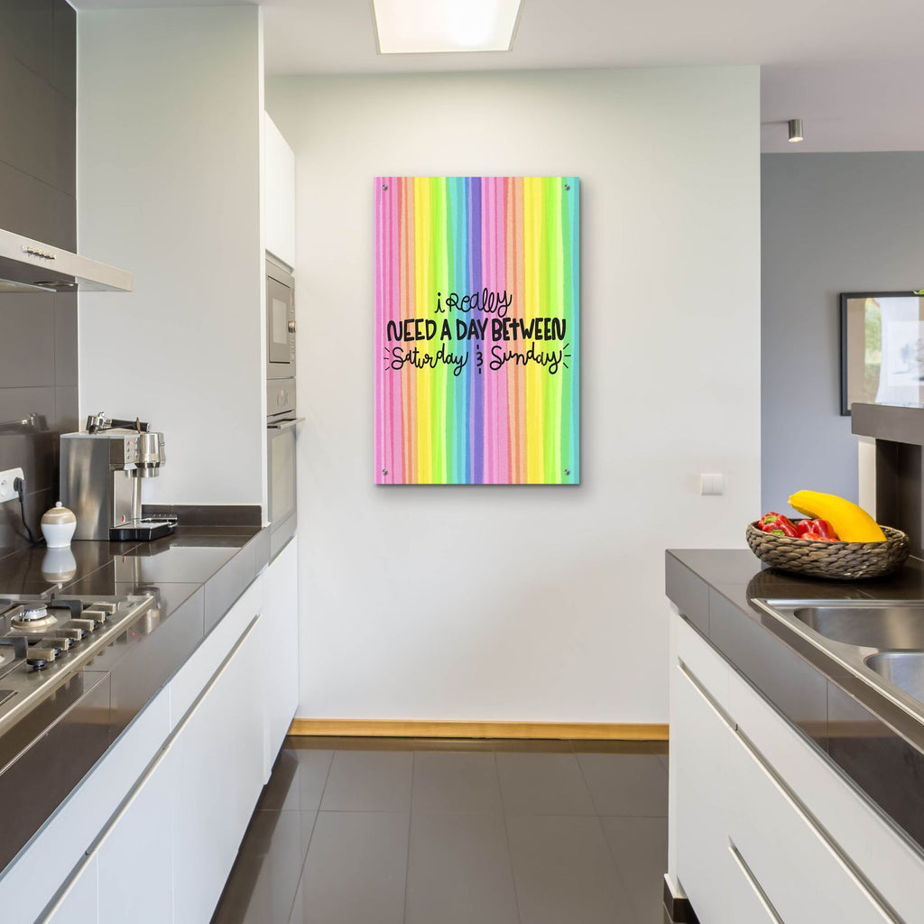 I Really Need A Day by Club Daydream - 24x36 acrylic wall art in a room