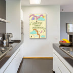 It's Ok Own Pace by Club Daydream - 24x36 acrylic wall art in a room