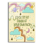 It's Ok Own Pace by Club Daydream acrylic glass wall art