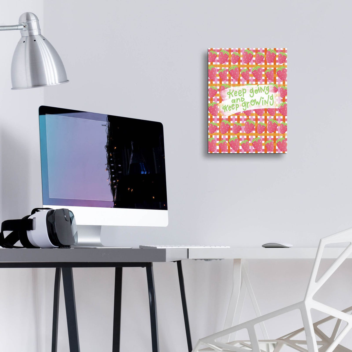 Keep Going by Club Daydream - 12x16 acrylic wall art in a room