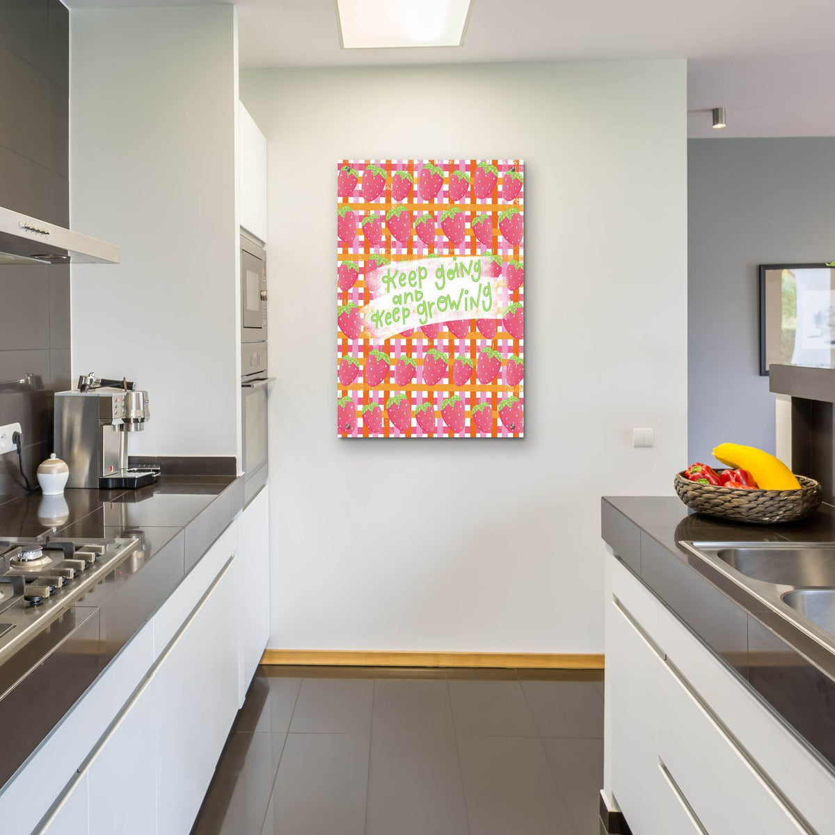 Keep Going by Club Daydream - 24x36 acrylic wall art in a room