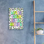 Life Is Tough But So Are You by Club Daydream - 16x24 acrylic wall art in a room