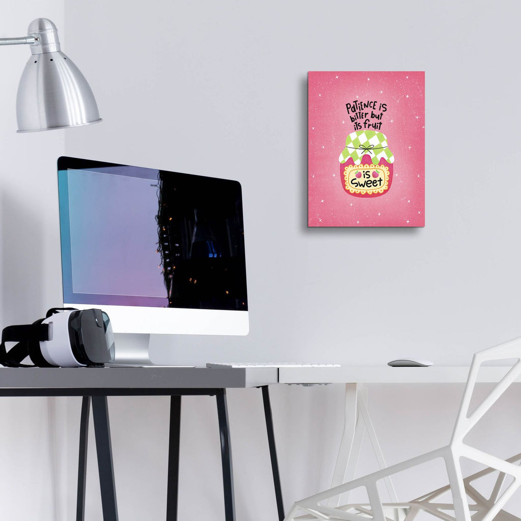 Patience Jam by Club Daydream - 12x16 acrylic wall art in a room