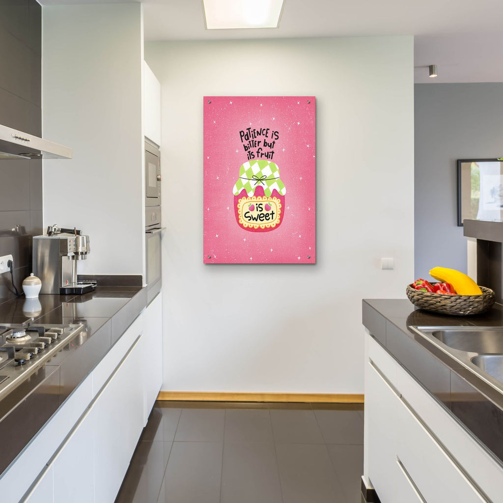 Patience Jam by Club Daydream - 24x36 acrylic wall art in a room