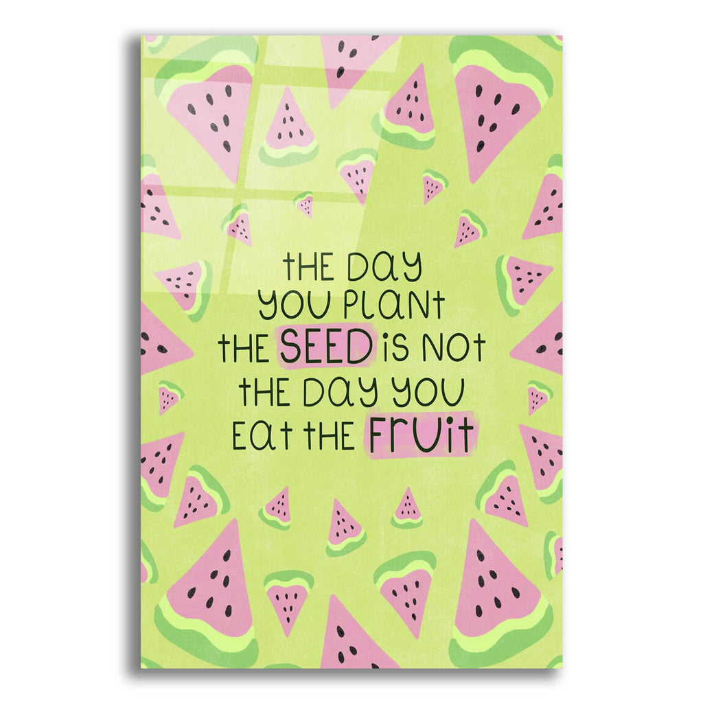 Plant The Seed by Club Daydream acrylic glass wall art