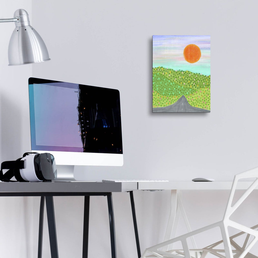 Scenic Drive by Club Daydream - 12x16 acrylic wall art in a room