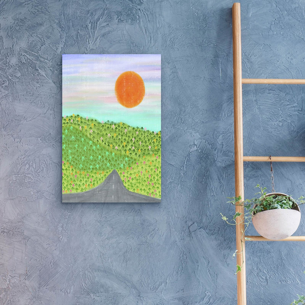 Scenic Drive by Club Daydream - 16x24 acrylic wall art in a room