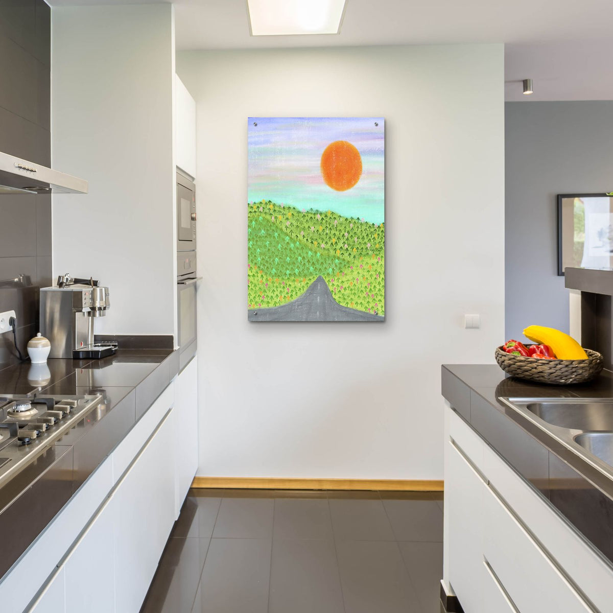 Scenic Drive by Club Daydream - 24x36 acrylic wall art in a room
