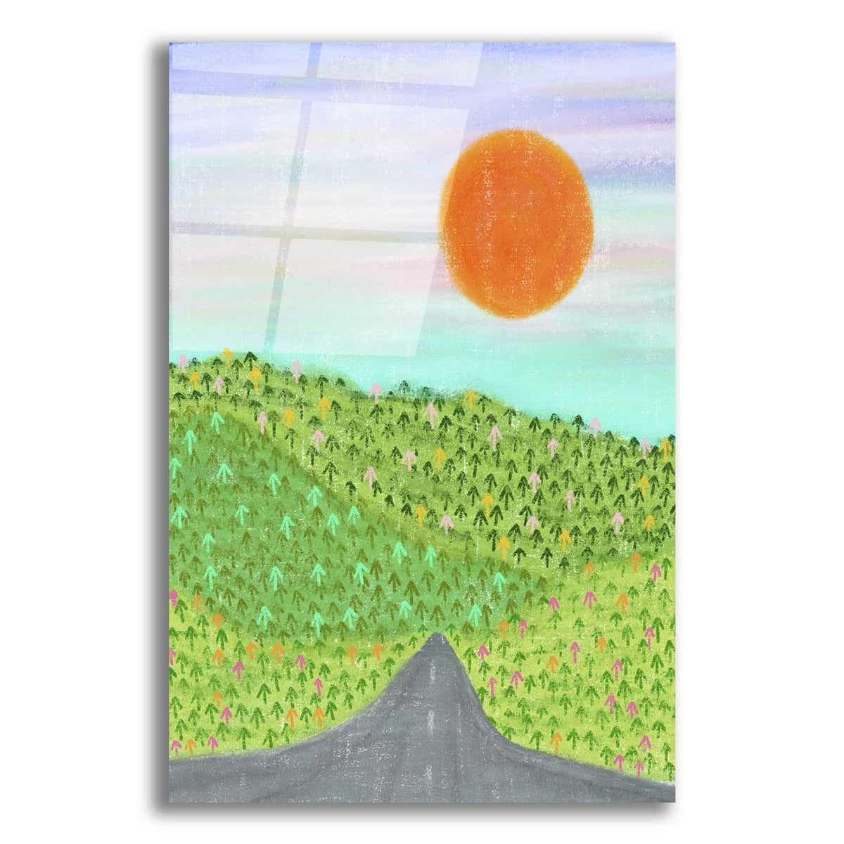 Scenic Drive by Club Daydream acrylic glass wall art