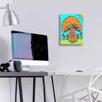 Shitake by Club Daydream - 12x16 acrylic wall art in a room