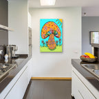 Shitake by Club Daydream - 24x36 acrylic wall art in a room