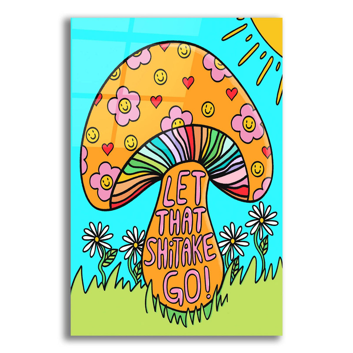 Shitake by Club Daydream acrylic glass wall art