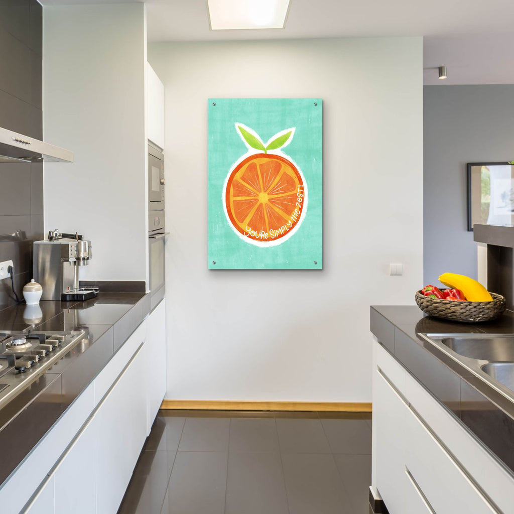 Simply The Zest by Club Daydream - 24x36 acrylic wall art in a room