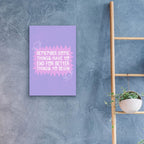 Some Things Have To End by Club Daydream - 16x24 acrylic wall art in a room