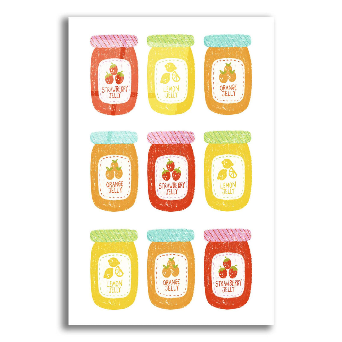 Sweet Jams by Club Daydream acrylic glass wall art