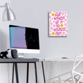 What If Works Out by Club Daydream - 12x16 acrylic wall art in a room