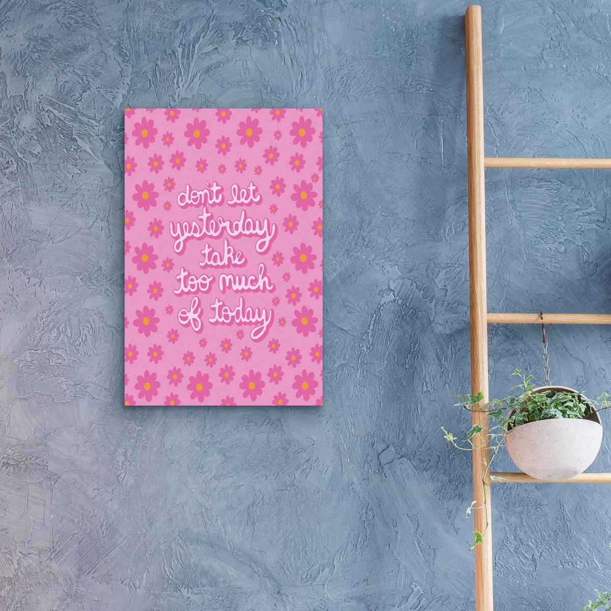 Yesterday And Today by Club Daydream - 16x24 acrylic wall art in a room