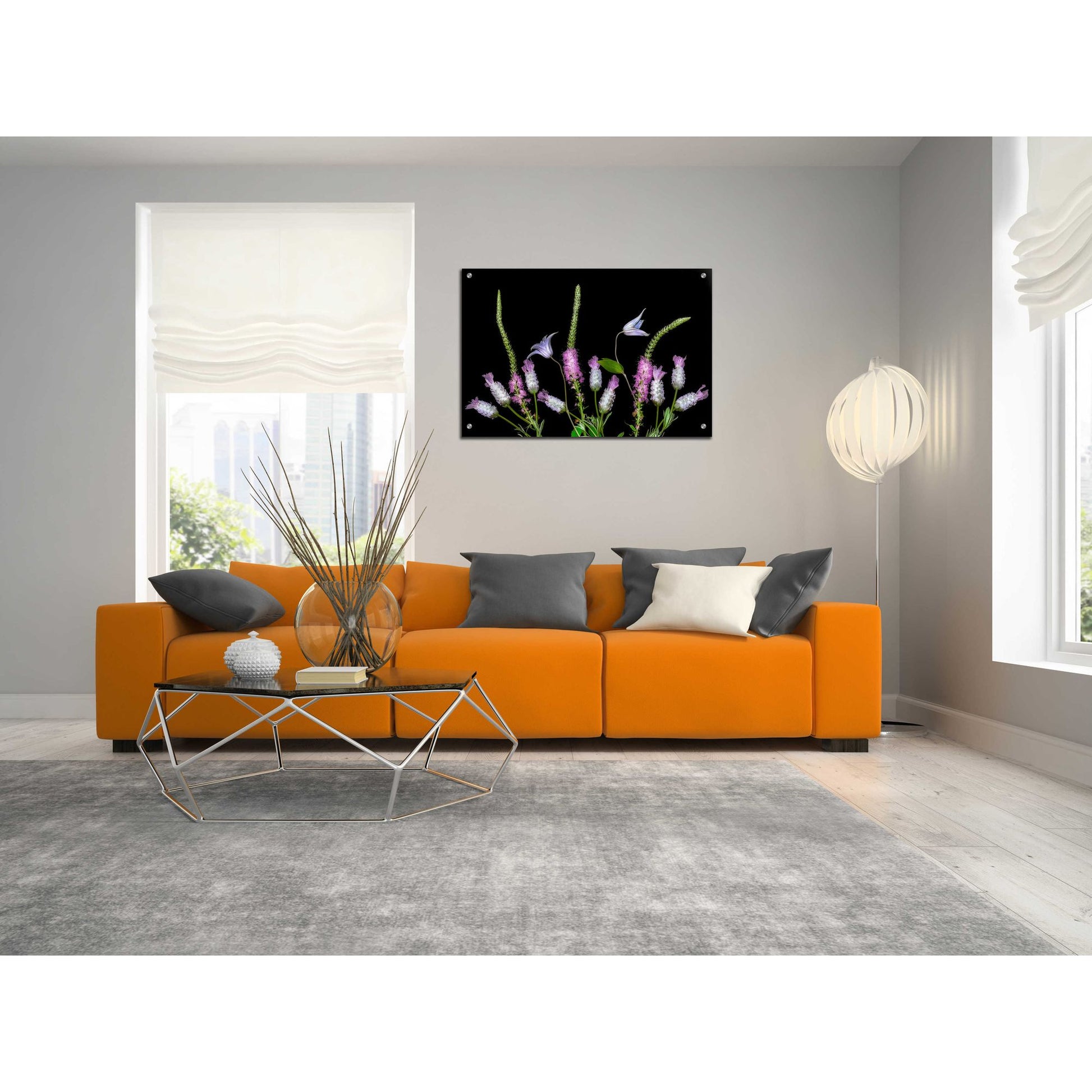 Epic Art 'Botanical X' by Dennis Frates, Acrylic Glass Wall Art,36x24