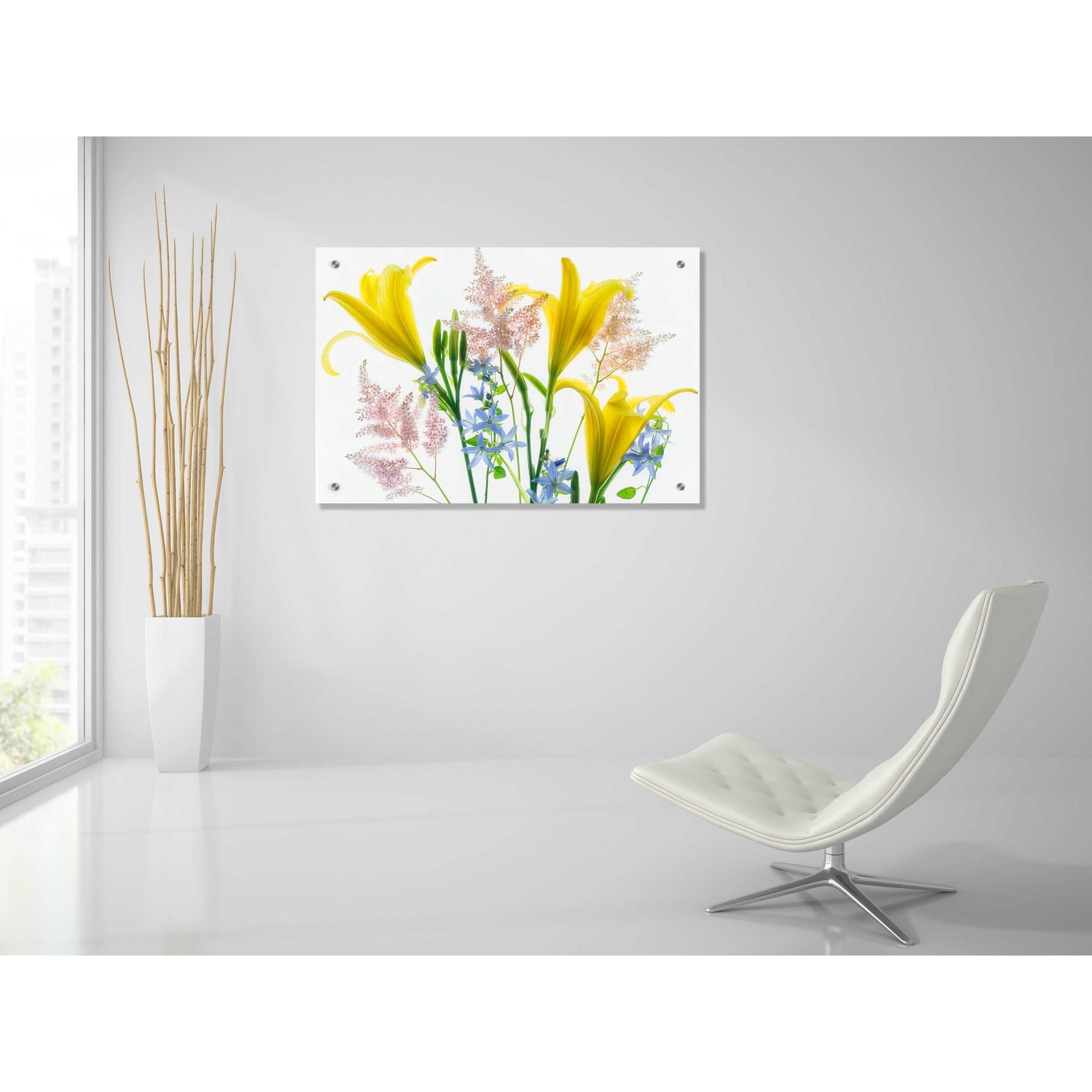 Epic Art 'Botanical V' by Dennis Frates, Acrylic Glass Wall Art,36x24