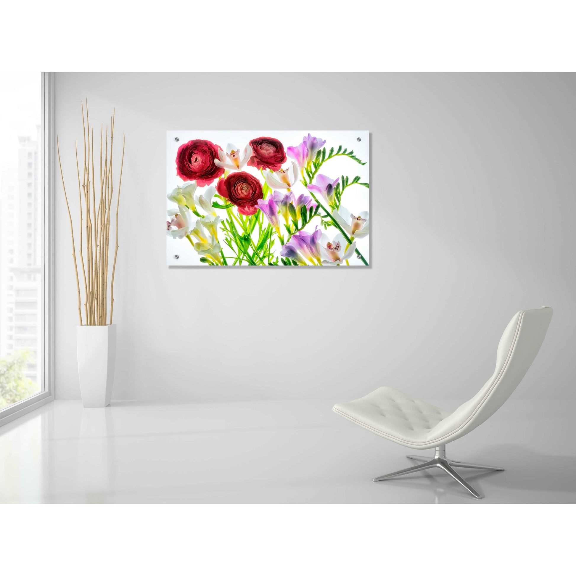 Epic Art 'Botanical IV' by Dennis Frates, Acrylic Glass Wall Art,36x24