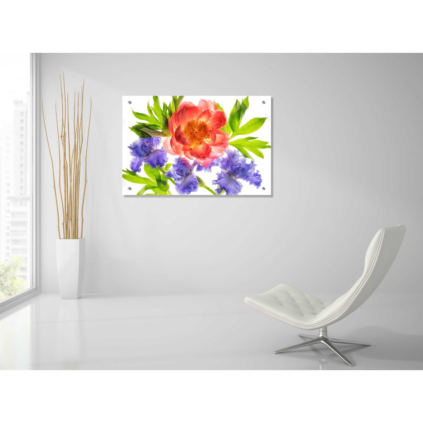 Epic Art 'Botanical III' by Dennis Frates, Acrylic Glass Wall Art,36x24