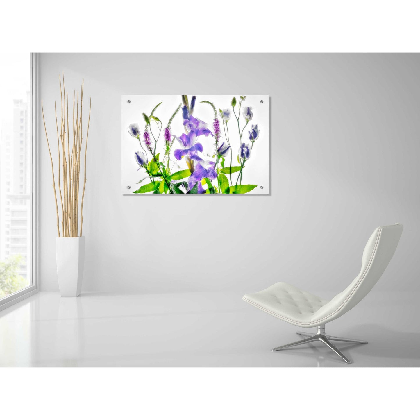 Epic Art 'Botanical II' by Dennis Frates, Acrylic Glass Wall Art,36x24