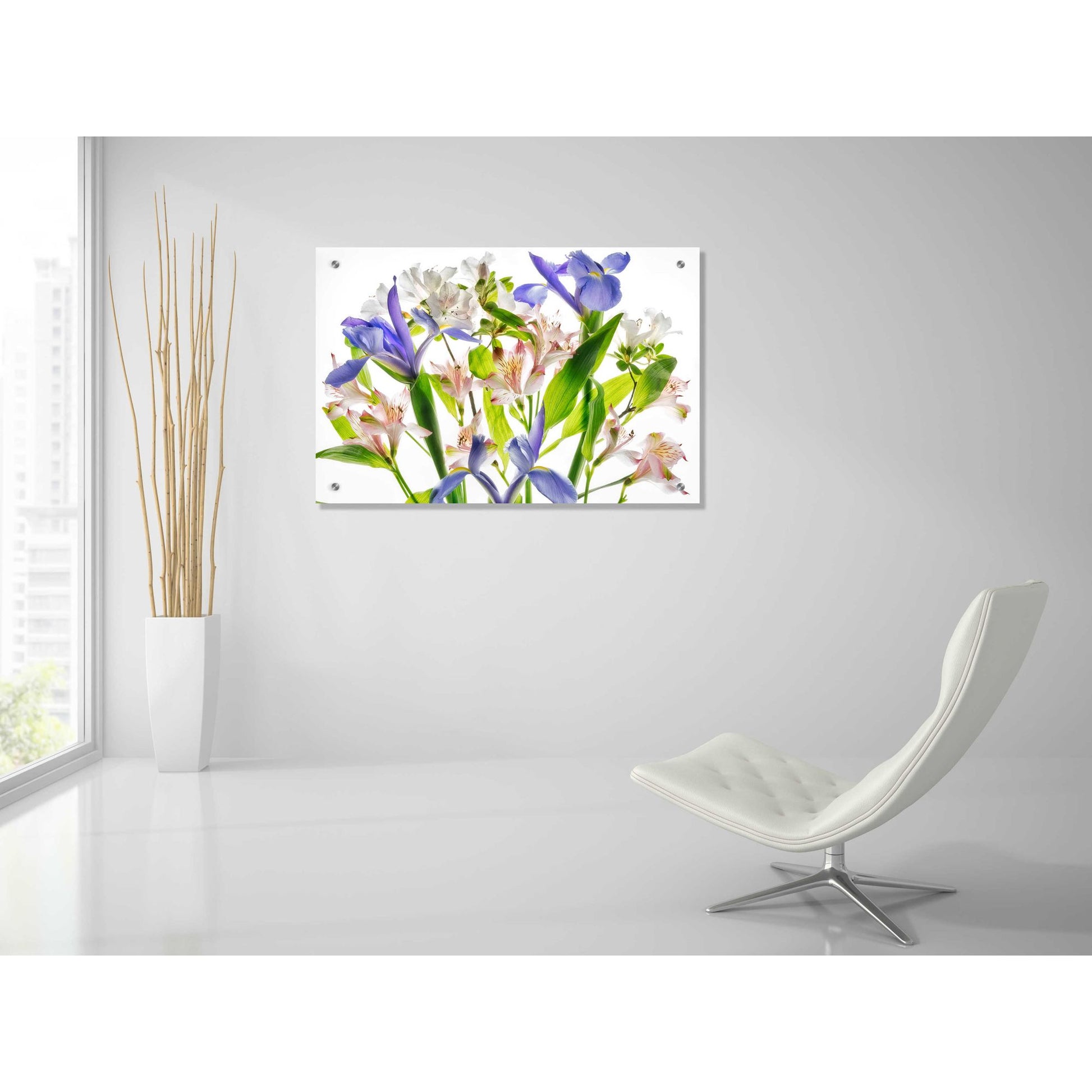 Epic Art 'Botanical I' by Dennis Frates, Acrylic Glass Wall Art,36x24