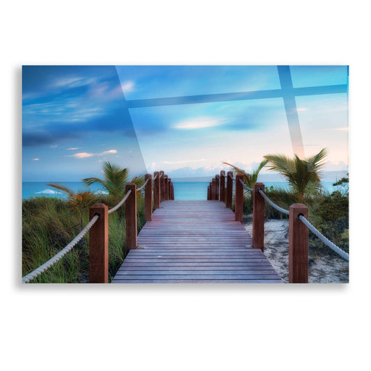 Epic Art 'Paradise Path' by Dennis Frates, Acrylic Glass Wall Art