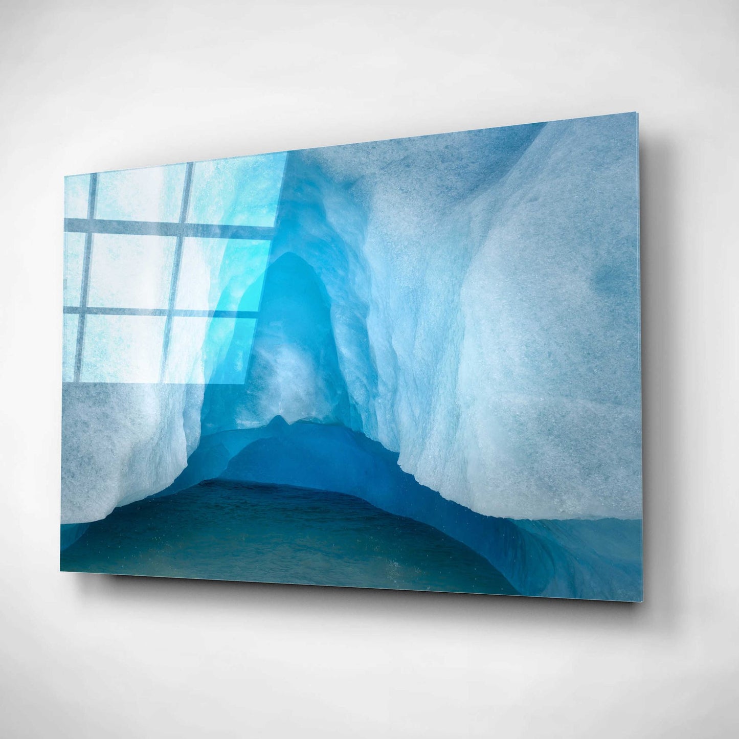Epic Art 'Glacial' by Dennis Frates, Acrylic Glass Wall Art,16x12