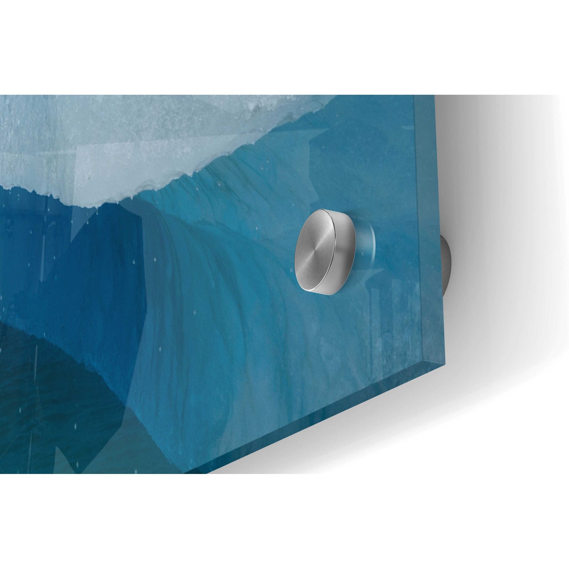 Epic Art 'Glacial' by Dennis Frates, Acrylic Glass Wall Art,36x24