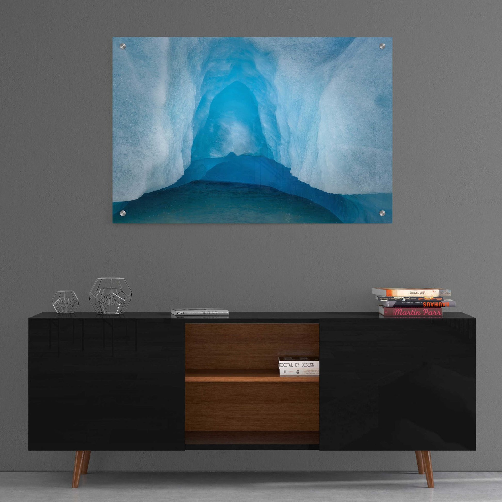 Epic Art 'Glacial' by Dennis Frates, Acrylic Glass Wall Art,36x24