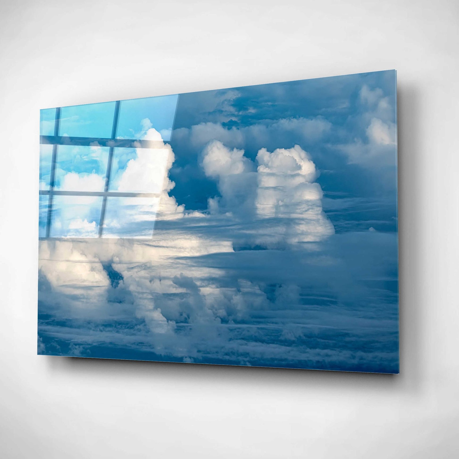 Epic Art 'In the Clouds' by Dennis Frates, Acrylic Glass Wall Art,16x12