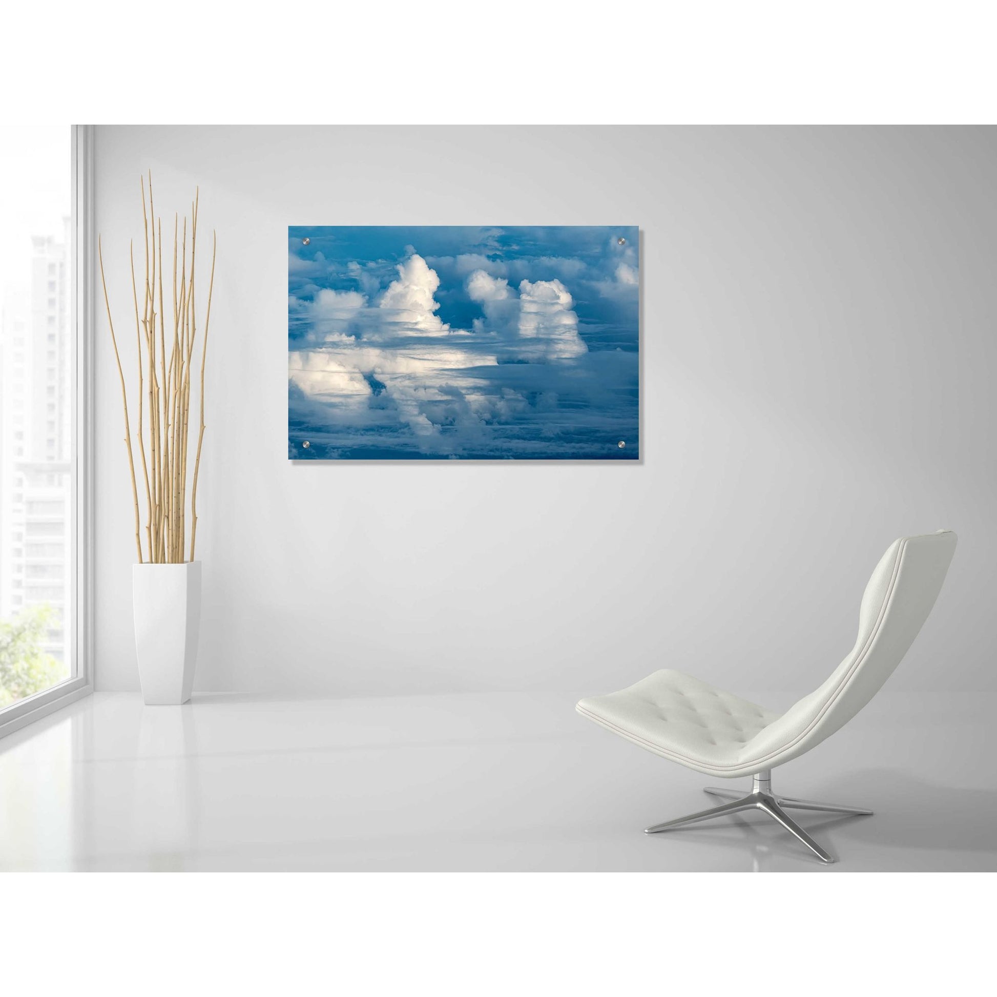 Epic Art 'In the Clouds' by Dennis Frates, Acrylic Glass Wall Art,36x24