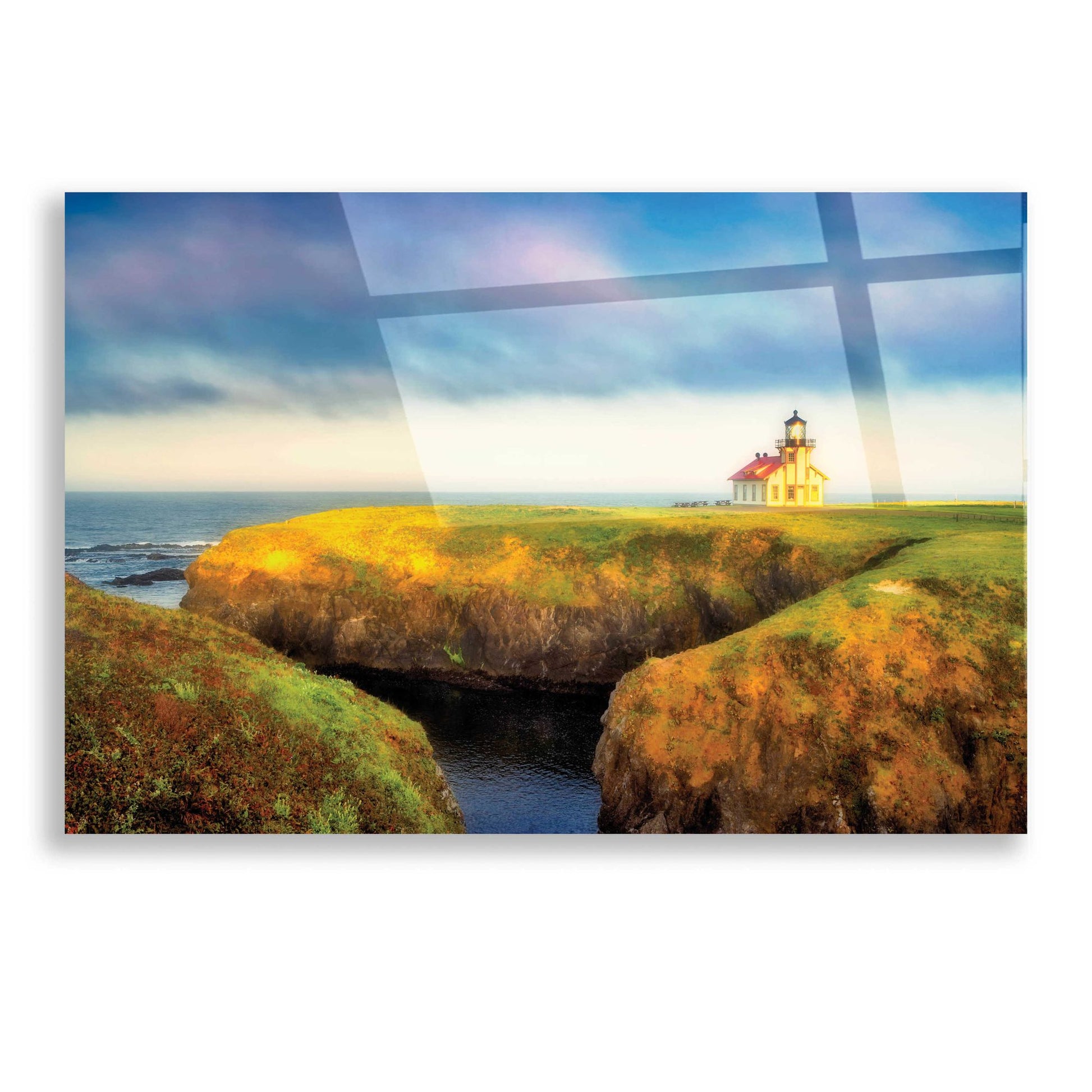 Epic Art 'Coastal' by Dennis Frates, Acrylic Glass Wall Art