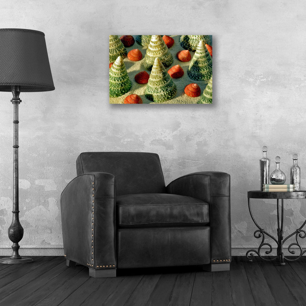 Epic Art 'Tree Shells' by Dennis Frates, Acrylic Glass Wall Art,24x16