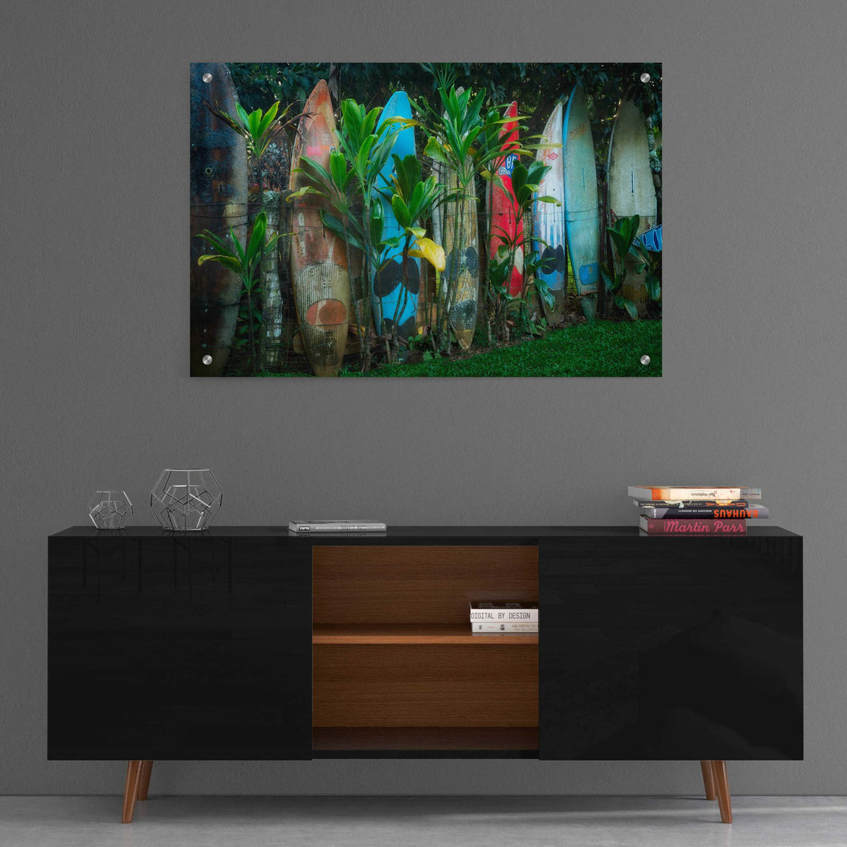 Epic Art 'Line Up' by Dennis Frates, Acrylic Glass Wall Art,36x24