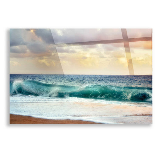 Epic Art 'For Teal' by Dennis Frates, Acrylic Glass Wall Art