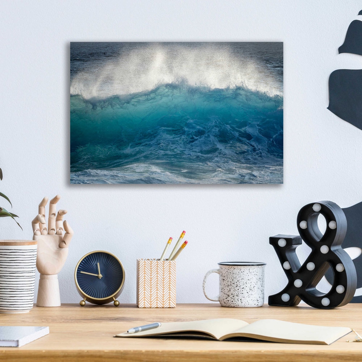 Epic Art 'Crest' by Dennis Frates, Acrylic Glass Wall Art,16x12